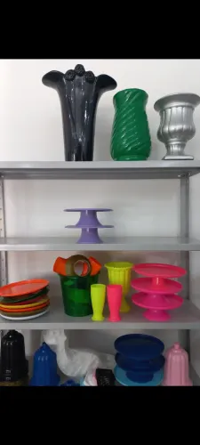 Vasos cerâmica/ vasos plástico bandejas
