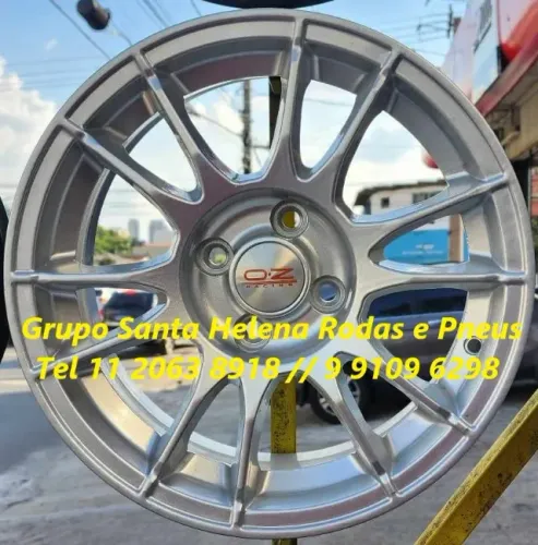 Jogo Roda Scorro Aro 15 esportiva 4x100 vw gol gm celta renault honda 10x sem juros
