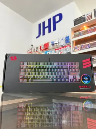Teclado Gamer Mecânico Redragon Kumara Pro Chroma RGB Switch Azul | Parcela S/ Juros 
