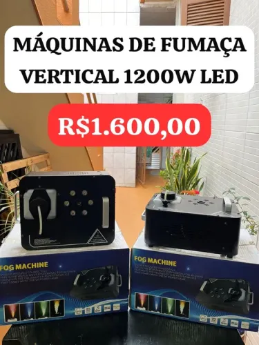Máquinas de Fumaça Vertical