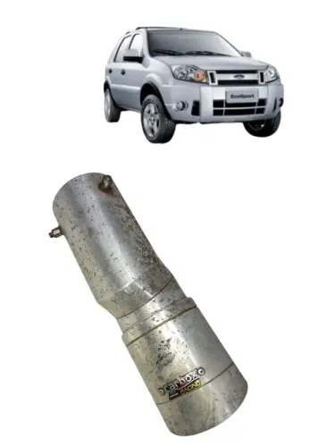 Ponteira escapamento Ecosport 2008 a 2019
