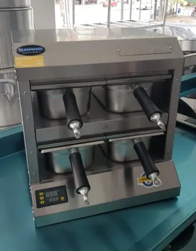 Conservador de proteinas inox 4 cubas - Alecs