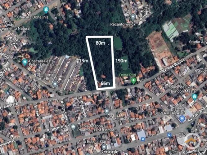 Área a venda na Vila Maria Luiza