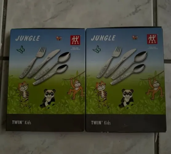 Talheres infantis Zwilling JUNGLE - Novo