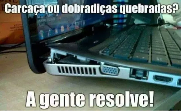 Reparo de carcaça de Notebook e ultrabook, com Garantia.