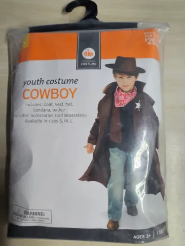 Fantasia Cowboy importada veste 3 anos +