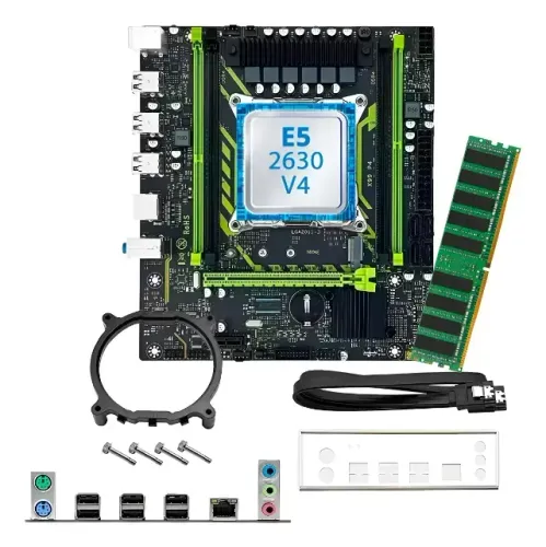 Kit Placa Mãe X99 Ddr4 16gb + Xeon E5-2630 V4 10/20 Nucleos