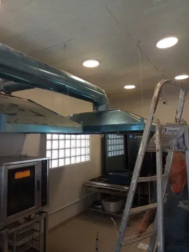 Exaustor Industrial para Cozinha e indústria de alimentos 