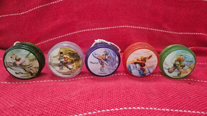 5 ioiô COLEÇÂO de edição limitada street fighter CAPCOM ORIGINAL para colecionadores