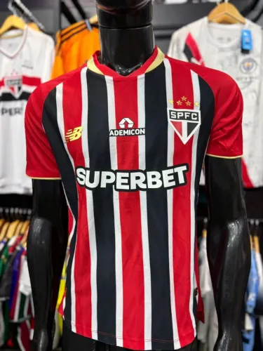 Camisa São Paulo FC Jogador 2025/26 - Away Listrada Lançamento