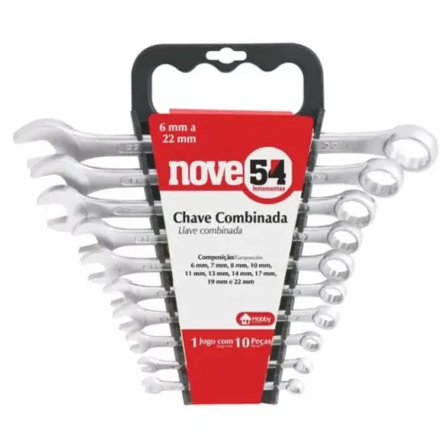 Jogo Chave Combinada 6 a 22 mm - 954