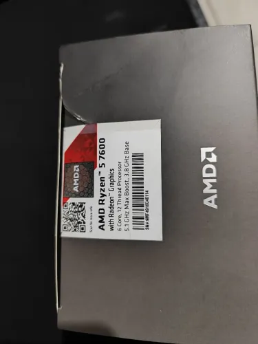 Processador Ryzen 5 7600 , 6 core e 12 tread