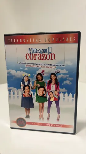 DVD da novela mexicana Amorcito Corazón