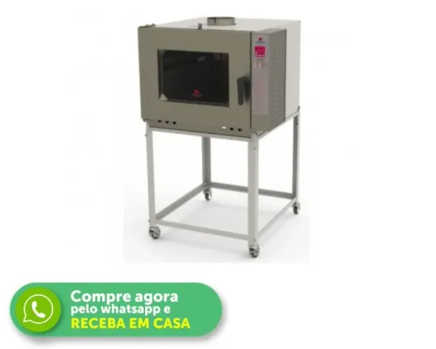 Forno de Pão Turbo 5 Esteiras Braesi Novo a gás