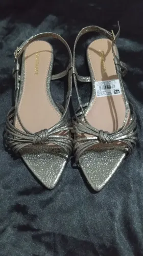 Rasteirinha tiras nó Constance Nova