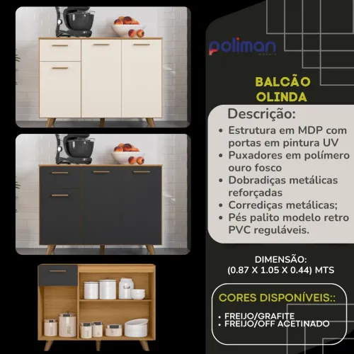 Balcão para cozinha