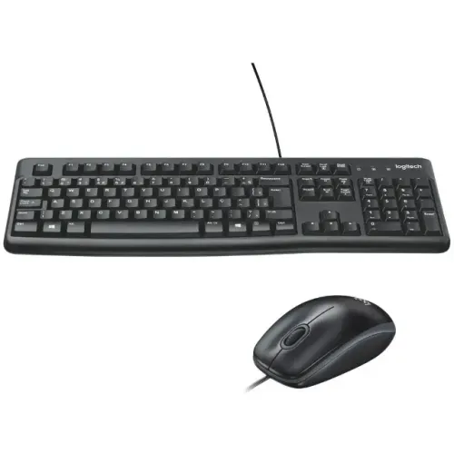 Kit Teclado e Mouse Logitech K120/M90 - WZetta