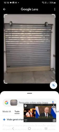 Troca de mola de porta de aço