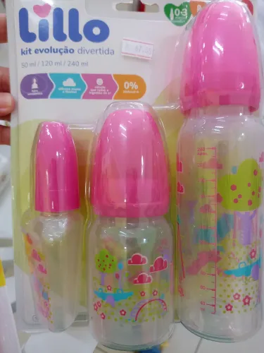 Kit mamadeiras Lillo