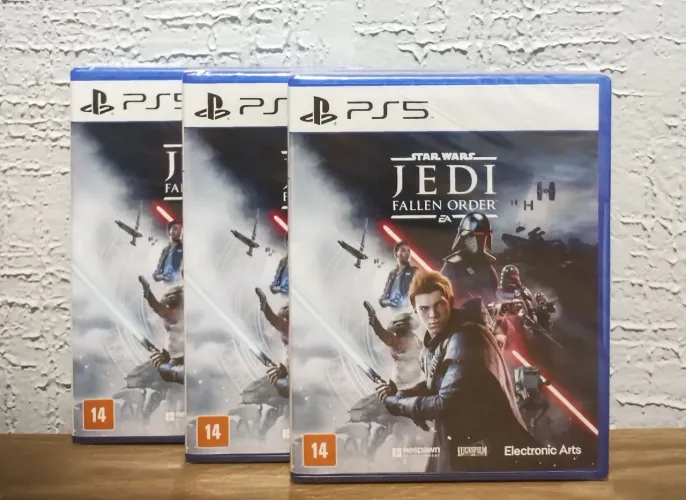 Jedi Fallen Order Star Wars Ps5 Lacrado (Aceitamos seu jogo usado como pagamento)