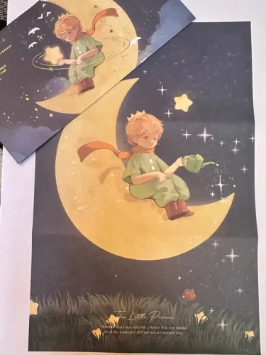 Papel de carta  O Pequeno Príncipe