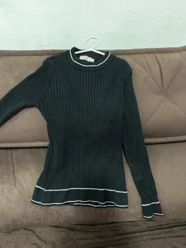 camiseta manga longa preta