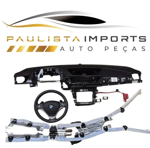 Kit Air Bag Bmw X1 2013 2014 2015 ( Original Semi-Novo