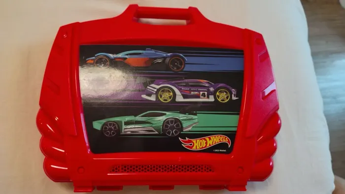 Maleta Hot Wheels - Brinquedo para crianças