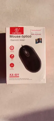 Mouse Óptico Ka-601 - Novo