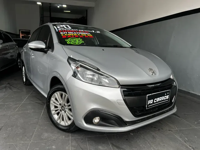 PEUGEOT 208 1.2 ACTIVE 2020 COMPLETO COM MULTIMÍDIA 76.000 KM 