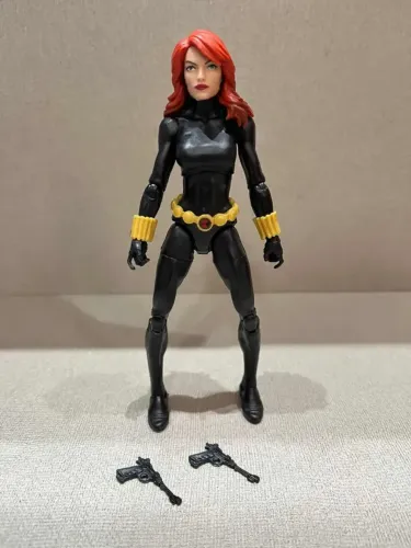 Black Widow Viúva Negra Marvel Legends Retro Vintage