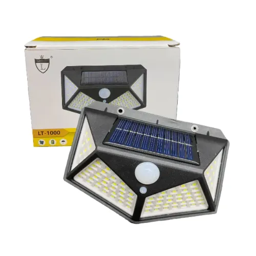 Luminária LT-1000 com Energia Solar e à Prova d'água com 100 LEDs e Entrega Rápida!