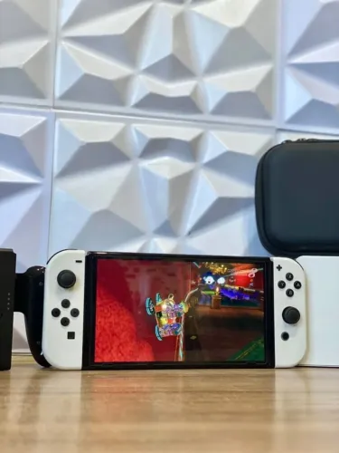 NINTENDO SWITCH OLED GARANTIA DE 1 ANO EM ATÉ 10X