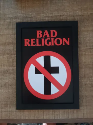 Quadro Decorativo Bad Religion