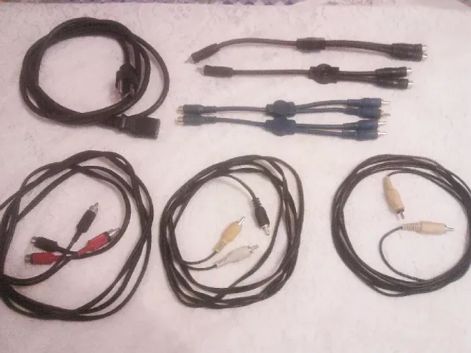 KIT DE CABOS E CONECTORES PARA SONORIZAÇÃO