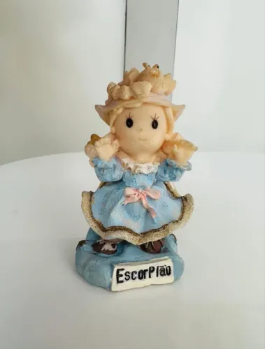 Bibelô Anjinho Signo Escorpião 