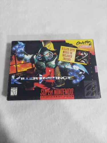 Fita snes killer instinct super Nintendo 