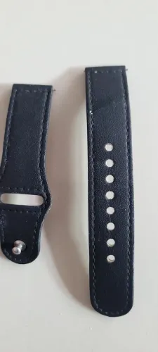 Pulseira para Samsung Watch / Relógio - Couro Preto