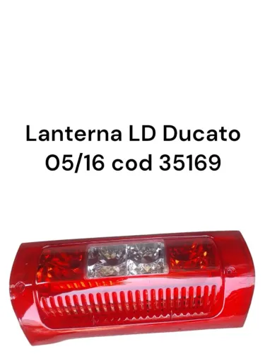 Lanterna Traseira LD Ducato 05/16 - Código 35169
