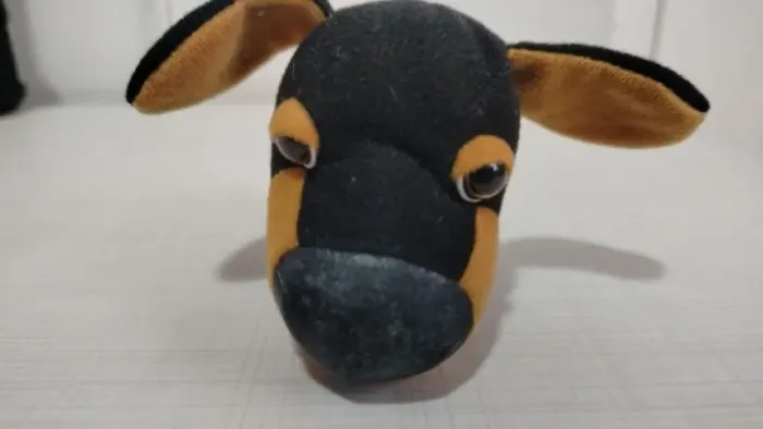 Pelúcia The Cat/the Dog/the Pig Mcdonald's 8cm - 2009 #6 Modelo