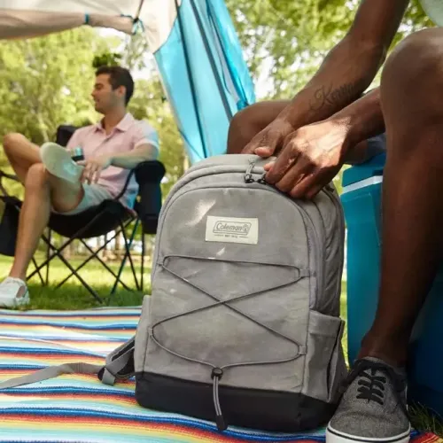 Mochila Urbana Coleman Backroads 28L Cinza Lisa