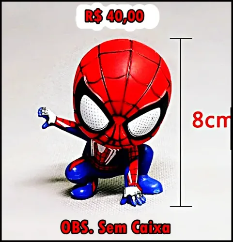 Lindos Bonecos Action Homem-Aranha e Deadpoll