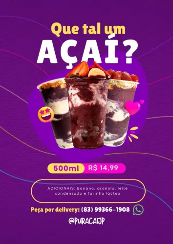 Açaí 500ml
