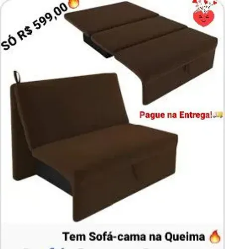 SOFÁ-CAMA A PREÇO DE...