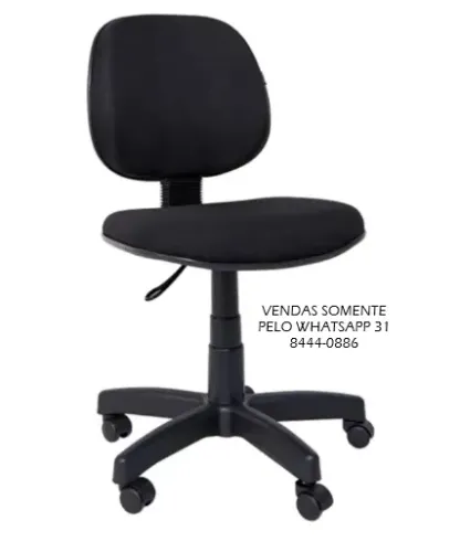 Cadeira de Escritório Executiva Ergonômica sem braços