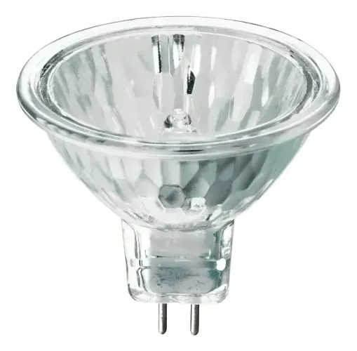 Kit 10 Lâmpadas Dicroica Halógena Mr16 12v 75w. Base Gu5.3