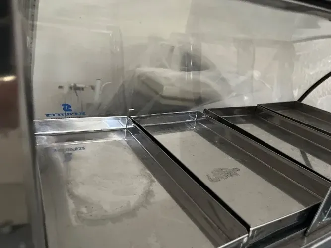 Estufa expositor de salgados 220w