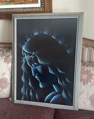 Quadro decorativo Jesus coroa de espinhos