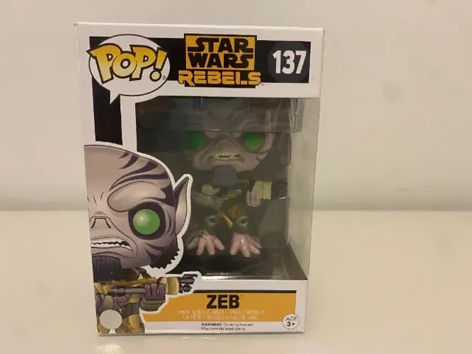 Funko Pop Star Wars Rebels Zeb 137
