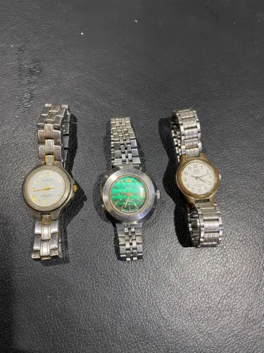 3x Relógios femininos Orient, Mondaine, Quartz